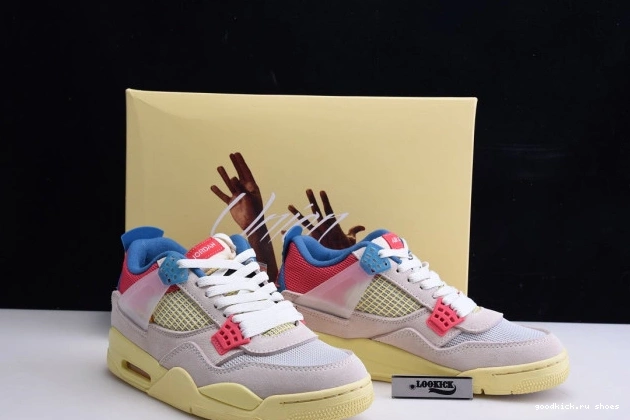 Cheap DC9533-800 Jordan 4 Union Ice Retro Guava Air 0813